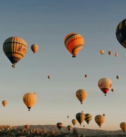 Heißluftballons