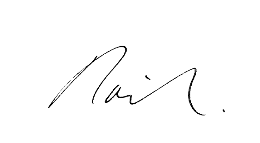 David Howden signature