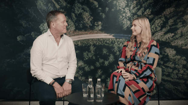 Simon and Rebecca Interview set up