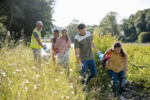 Litter picking