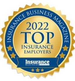 2022 top insurance employer seal